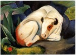 Franz Marc - Peintures - Le taureau