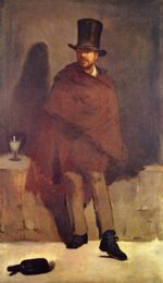 Edouard Manet - Peintures - Buveur d'absinthe