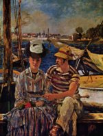 Edouard Manet - paintings - Argenteuil