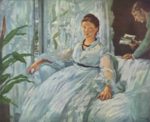 Edouard Manet - paintings - Reading