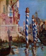 Edouard Manet - Bilder Gemälde - Canale Grande in Venedig