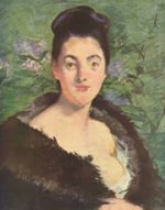 Edouard Manet - paintings - Dame im Pelz
