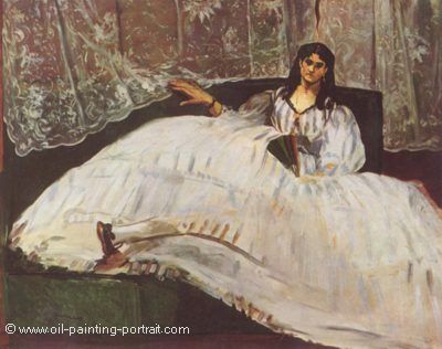 Baudelaires Mistress Reclining