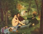 Edouard Manet - paintings - Dejeuner Sur L Herbe
