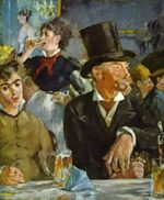 Edouard Manet - Bilder Gemälde - Im Cafe concert