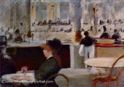 Interior of a Cafe