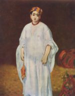 Edouard Manet - paintings - La Sultane