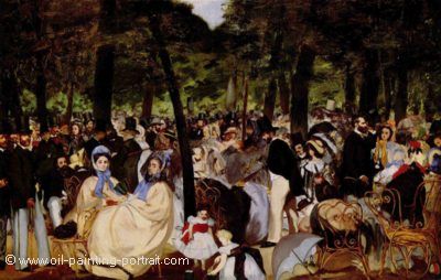 Music in the Tuileries Gardens