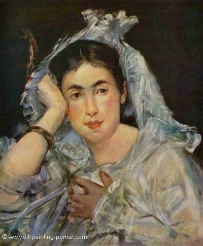 Marguerite de Conflans Wearing a Hood