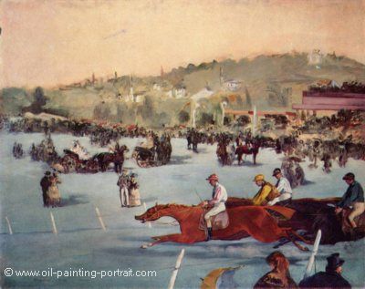 Racecours in the Bois de Boulogne