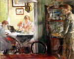 Fritz von Uhde  - Bilder Gemälde - Interior