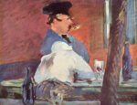 Edouard Manet  - paintings - In the Bar (Le Bouchon)