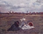 Edouard Manet  - paintings - Schwalben