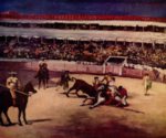 Edouard Manet  - paintings - Bull Fighting Scene