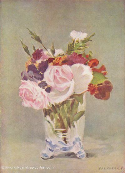 Flowers In A Crystal Vase