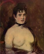 Edouard Manet  - Peintures - Nu féminin 