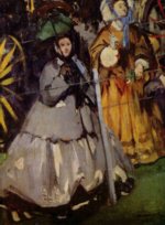 Edouard Manet  - Peintures - Spectatrices pendant la course