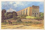 Alfred Sisley - paintings - The Aqueduct at Marly