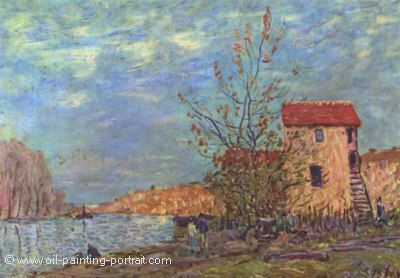 Der Loing bei Moret