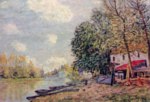 Alfred Sisley - Peintures - Le Loing à Moret