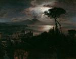 Bild:Nachtstimmung am Golf von Neapel