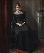 Michael Peter Ancher - Bilder Gemälde - Portrait von Marie Triepcke