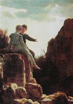Arnold Böcklin  - Bilder Gemälde - Hochzeitsreise