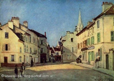 Square in Argenteuil (rue de la Chaussee)