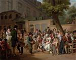 Louis Leopold Boilly - Bilder Gemälde - Entrance to the Jardin Turc