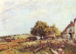 Alfred Sisley  - paintings - Saint Mammes am Morgen