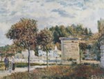 Alfred Sisley  - Peintures - Aqueduc de Marly