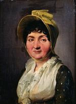 Louis Leopold Boilly  - Bilder Gemälde - Portrait of an Old Woman