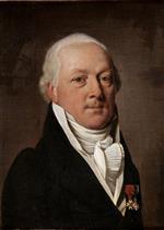 Louis Leopold Boilly  - Bilder Gemälde - Portrait of Baron of Viomenil