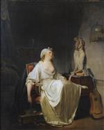 Louis Leopold Boilly  - Bilder Gemälde - The toilet