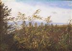 Carl Gustav Carus - Bilder Gemälde - Bäume im Frühling