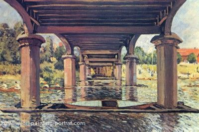 Under the Bridge at Hampton Court