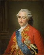 Francois Hubert Drouais - Bilder Gemälde - Portrait of Louis XV of France