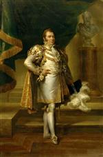 Francois Pascal Simon Gerard - Bilder Gemälde - Charles-Ferdinand of France in the Costume of a French Prince