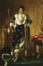 Francois Pascal Simon Gerard  - Bilder Gemälde - Portrait of Jerome Bonaparte