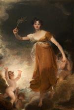 Thomas Lawrence  - Bilder Gemälde - Portrait of Georgina Maria
