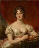Thomas Lawrence  - Bilder Gemälde - Portrait of Mary Anne Bloxam
