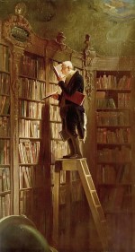 Carl Spitzweg - paintings - The Bookworm