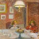 Bild:Children in the Dining Room