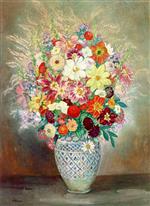 Bild:Floral Composition with Dahlias