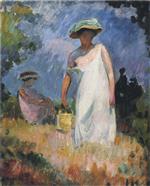 Henri Lebasque  - Bilder Gemälde - Mother with Child