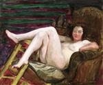 Bild:Nude in an Armchair