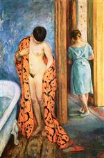 Henri Lebasque  - Bilder Gemälde - The Bath