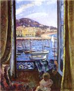 Henri Lebasque  - Bilder Gemälde - The Quay at St Pierre in Cannes