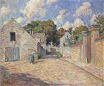 Henri Lebasque  - Bilder Gemälde - The Village Entrance