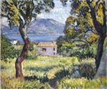 Henri Lebasque  - Bilder Gemälde - View at Esterel